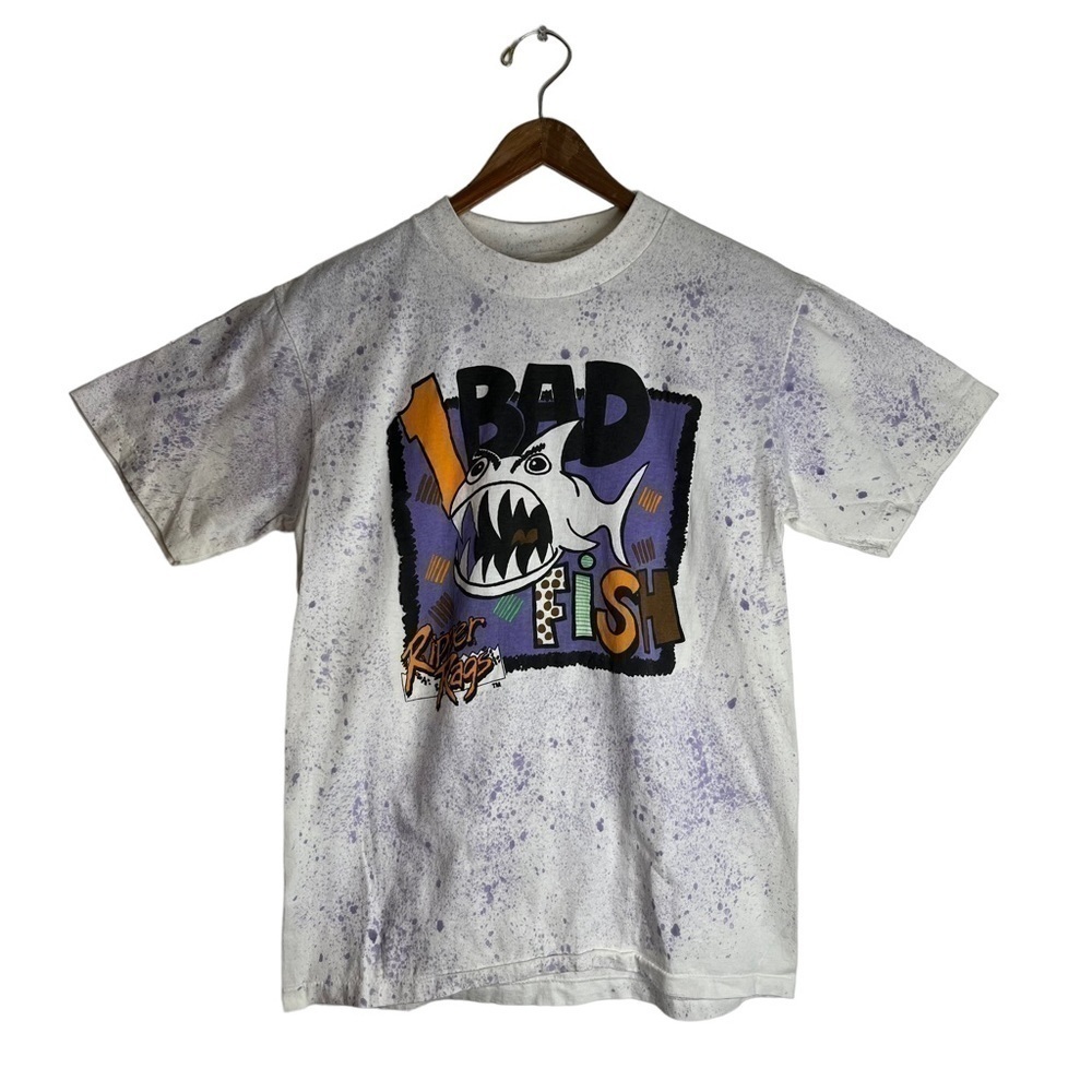 Vintage 1 Bad Fish Ripper Rags AOP color print